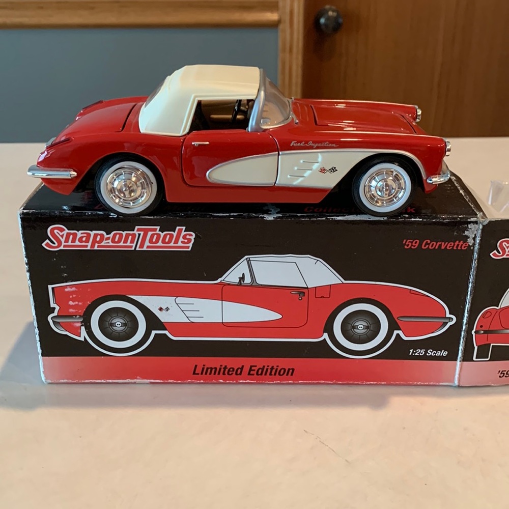 1959 Red Corvette Limited Edition. Snap-On Tools